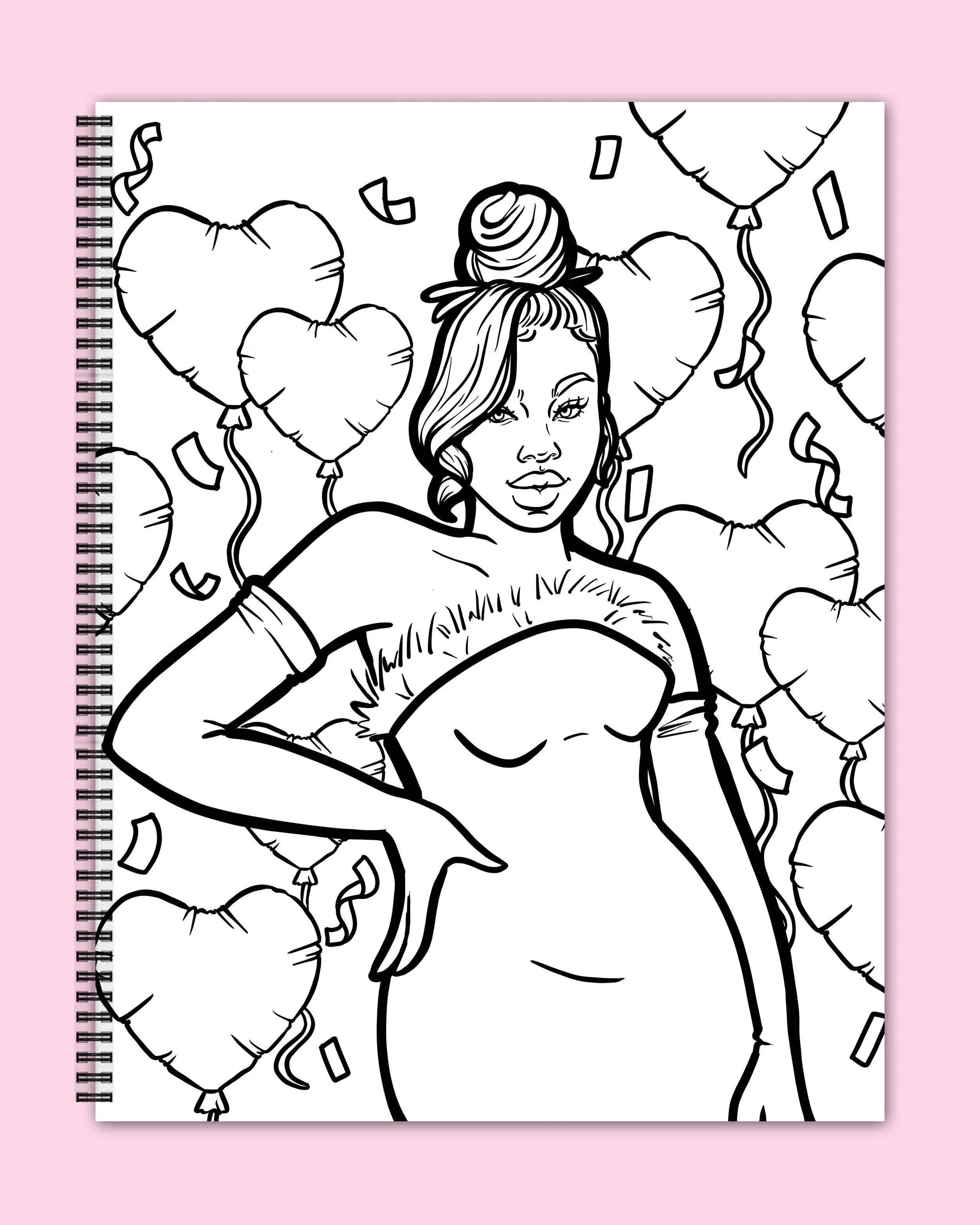 NEW! Wire-Bound Coloring With Coco Vol. VI Lover Girl Edition
